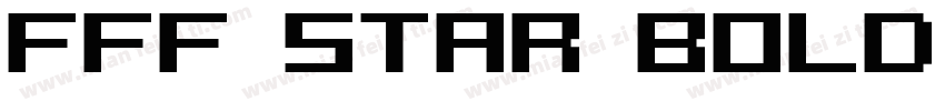 FFF Star Bold Condensed字体转换